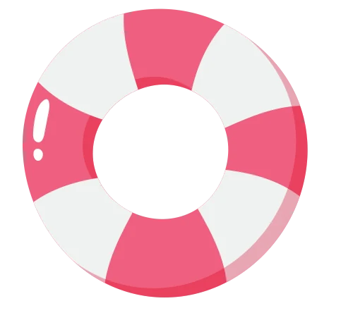 Illustration of a lifebuoy symbolising protection